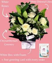 Load image into Gallery viewer, Samantha White Box