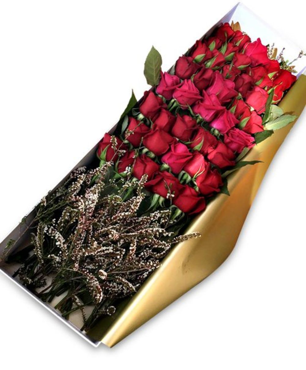 36 Red Roses Box