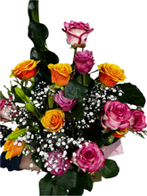 Load image into Gallery viewer, Multi Color Roses Box
